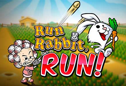 Run Rabbit, Run Slot Game Logo